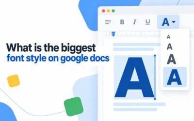 What Is the Biggest Font Size in Google Docs?